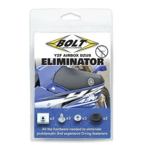 KIT BULLONE ELIMINAZIONE YAMAHA MOTOCROSS DZUS YZF 250 450 2014 - 2018 airbox cover - Foto 1 di 2
