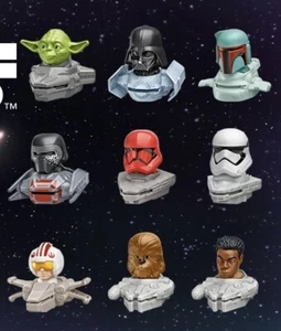 2021 McDonald's  Star Wars Happy Meal Toys Complete Set of 9 toys-New - Picture 1 of 11