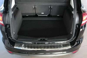Protección de borde de carga acero inoxidable cromo adecuado para FORD C MAX II | a partir de 2010- - Imagen 1 de 5