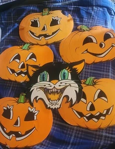 Vintage Biestle Cardboard Halloween Decorations - Picture 1 of 8