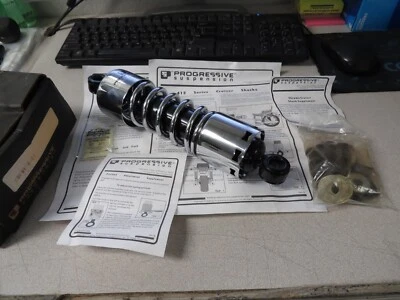 Amortiguador Cruiser de suspensión progresiva de 11" nuevo de stock compatible con: Suzuki 87-09 VS1400 PS4233C Foto 1 de 4