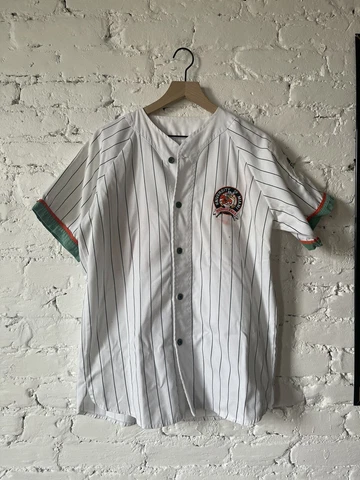 Miami Hurricanes Vintage Starter Baseball Jersey Size Medium Cover