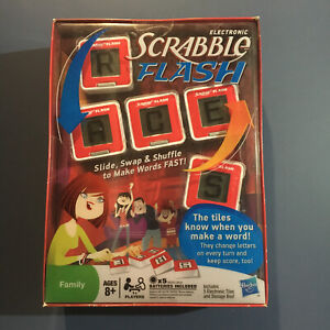 Electronic Scrabble Flash Game NEW and SEALED 2009 Hasbro Word Game