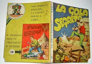 TEX TRE STELLE  14 LA GOLA SEGRETA   edicola piccola 1 EDIZIONE - Picture 1 of 1