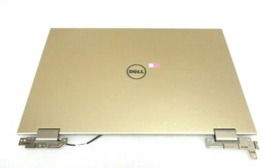 REF OEM Dell Inspiron 7359 13.3" LCD Tapa Trasera Dorado con Bisagras BIA01 4K3WJ Foto 1 de 4