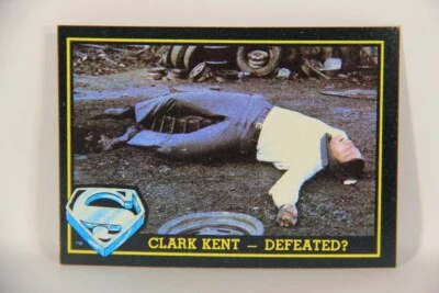 Superman 3 Topps 1983 Trading Card #63 Clark Kent - Defeated ENG L019128 - Image 1 of 2