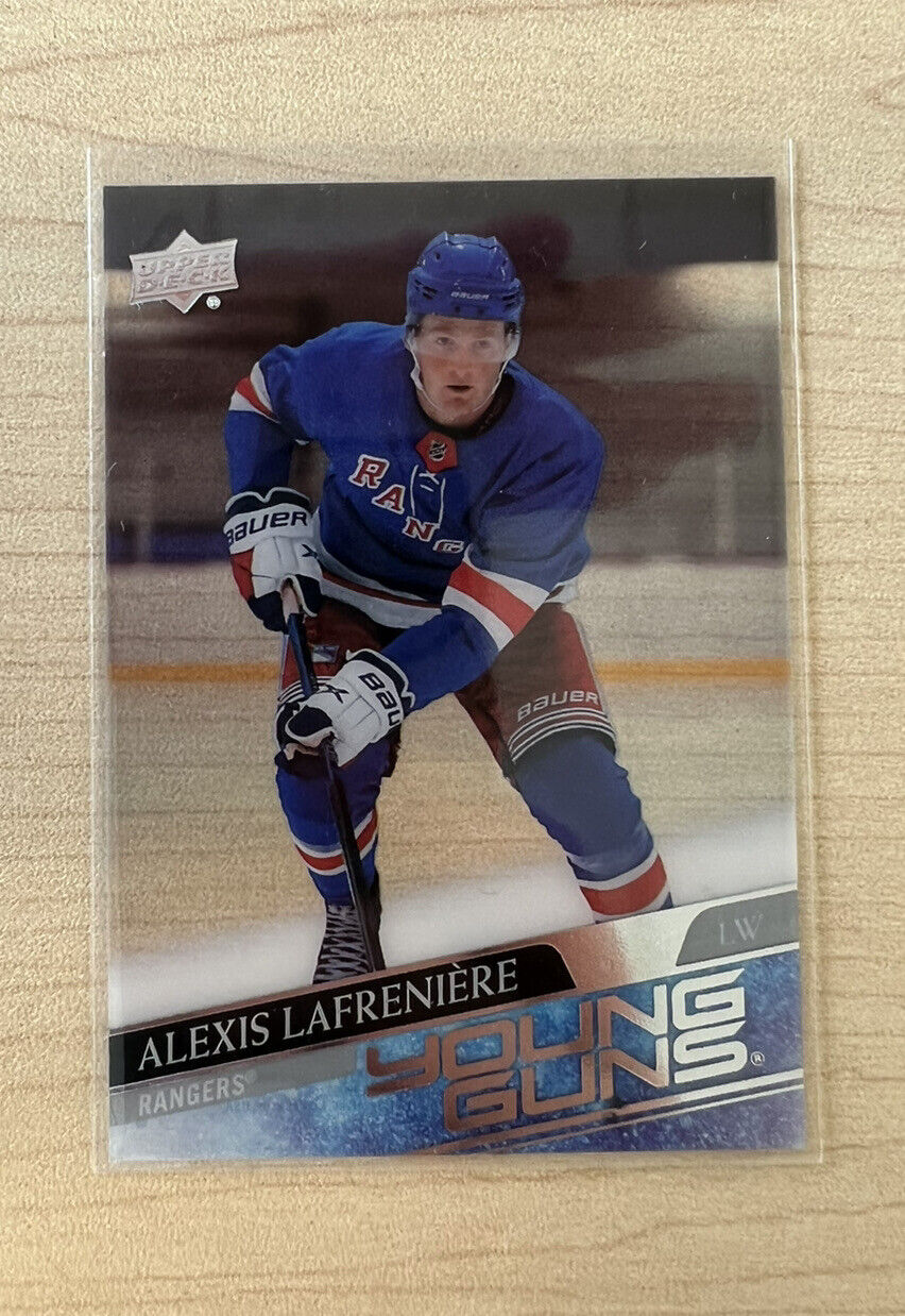2020-21 UD Series 1 - Alexis Lafreniere Young Guns Clear Cut SSP