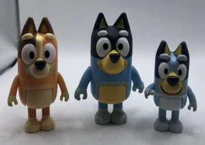 Bluey Family Actionfiguren Konvolut, Chilli, Bandit, Bluey - Bild 1 von 9