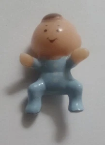 Vintage Polly Pocket Doll Babysitting Stamper Blue Baby Replacement Part PP1 - Picture 1 of 5