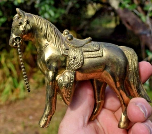 Plated Pot Metal Horse Figurine Mid-Century Carnival Prize USA 4.25 x6 " USA - Picture 1 of 7