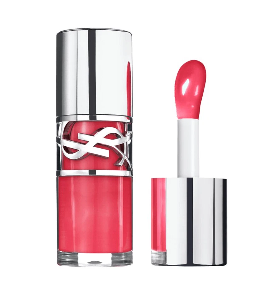 YSL Loveshine Plumping Lip Oil Gloss #9 CHERRY FLASH Full Size 0.2 Oz NEW - Image 1 of 1