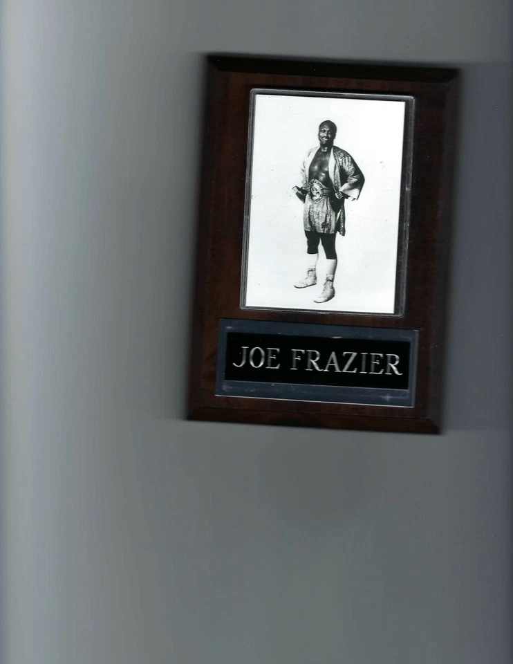JOE FRAZIER PLACA CAMPEÃO DE BOXE - Imagem 1 de 1