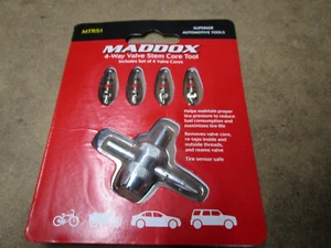 MADDOX 4-Way Valve Stem Core Tool - Picture 1 of 2