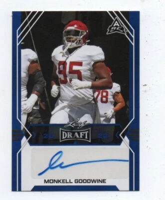 monkell goodwine alabama crinson tide auto 2022 draft ba-mg2 - Image 1 of 2