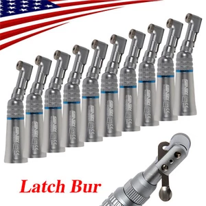 1-10PCS NSK Style Dental Slow Low Speed Handpiece Contra Angle Latch E-Type RA - Picture 1 of 113