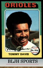 1975 Topps #564 Tommy Davis  Baltimore Orioles