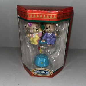 Trevco Vintage Bears On Blender Ornament NIB - Picture 1 of 4