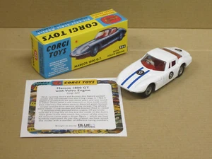 Marcos 1800 GT Nº8 en caja blanca Corgi 324 aprox. 1:43 reedición - Imagen 1 de 9