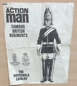 Action Man Life Guards Blues & Royals Information Leaflet Household Cavalry 1971 - Picture 1 of 6