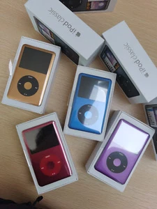 New Apple iPod Classic 7th Generation 160GB/256GB/512GB/1TB/2TB Red MP3 Player - Picture 1 of 19
