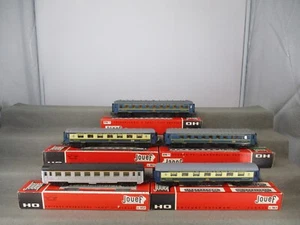 Jouef Spur H0 861/860/451/862 diverse Personenwagen Set 5-teillig in OVP ZE111 - Bild 1 von 6