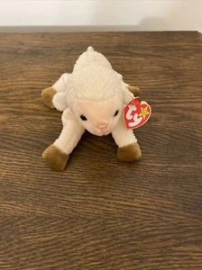 Ty Beanie Babies Ewey the Lamb, 1999, New With Tags March 1 1998 - Picture 1 of 5