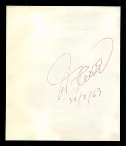 Ted Herold 1942-2021 Albumblatt 60er Jahre Original Signiert # G 44130 - Bild 1 von 2