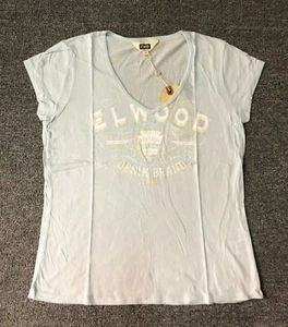 Elwood Womens Immortal Tee Shirt 100% Cotton Summer S/Sleeve Casual Tee Top XS S - Picture 1 of 4
