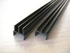 Vivarium glass track runners clip on for 4ft wide viv fit 18mm thick wood 22/5a