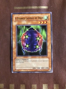 Yu-Gi-Oh! TCG 4-Starred Ladybug of Doom Dark Beginnings 1 DB1-EN198 Unlimited... - Picture 1 of 2