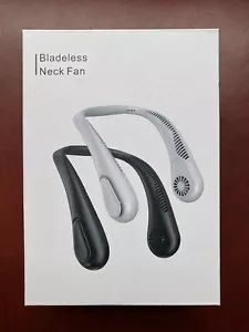 Bladeless Neck Fan Handsfree Rechargeable NEW! (White) - Picture 1 of 4