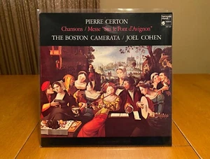 PIERRE CERTON Boston Camerata JOEL COHEN Chansons/Messe Sus Le Pont d'Avignon LP - Picture 1 of 10