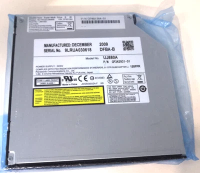 PANASONIC MODEL :  UJ880A- MULTI DVD+RW NOTEBOOK SATA CP401364-01 , CP343931-01 - Bild 1 von 3