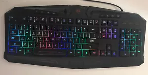 Redragon Model S101-1 Wired Gaming Keyboard QWERTY - Picture 1 of 4