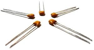 10PCS MultiComp 33 pF, 50 V, ± 5%, Radial Multilayer Ceramic Capacitor - New - Picture 1 of 5