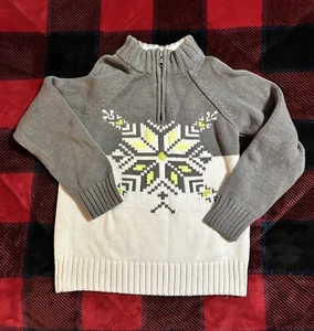 Boys Gymboree holiday sweater size 5-6 - Picture 1 of 5