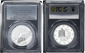 Deutschland 10 Euro 2002-A Museumsinsel PCGS PR67DCAM Polierte Platte 121519 - Bild 1 von 1