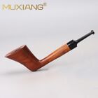 MUXIANG Rosewood Tobacco Pipe Short Stem Smoking Pipe with 10 Free Accessories