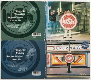 LUSH: Single Girl x 2CD Disc Set - CD1 BAD6001CD/CD2 BADD6001CD - UK 1996 - Picture 1 of 6