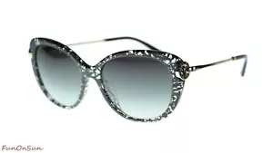 BVLGARI Occhiali da sole quadrati BV8194BF 53768G Nero San Pietrino/Grigio lenti sfumate - Foto 1 di 5