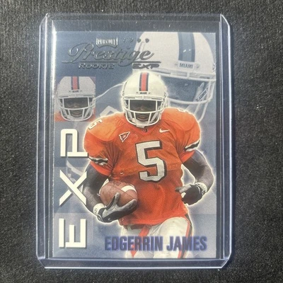 1999 Playoff Prestige EXP - Rookie Edgerrin James #EX37 (RC) - Image 1 of 2