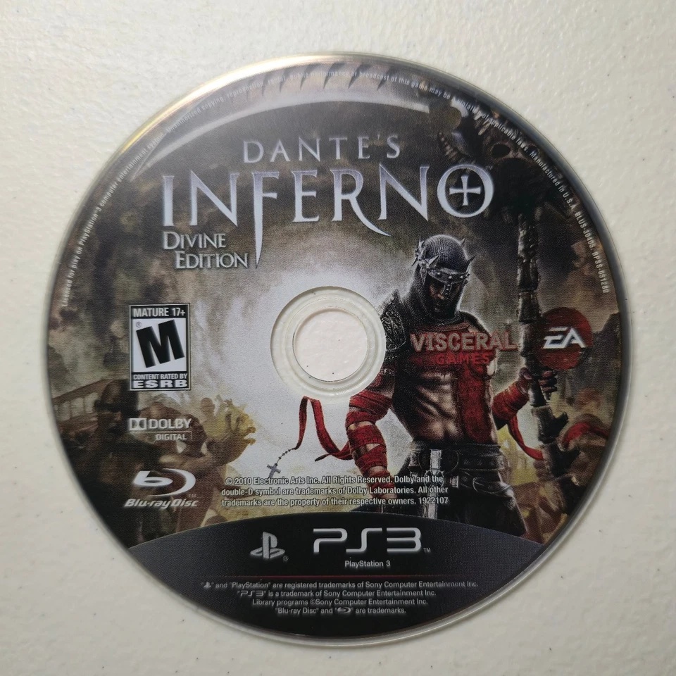 Videojuego Dante's Inferno Divine Edition PS3 acción clasificación M Foto 1 de 1