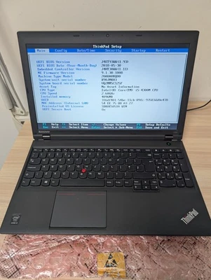Lenovo ThinkPad L540 - i5-4300M - 4GB Ram - No Storage - BIOS Locked - Image 1 of 4