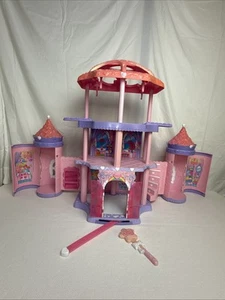 2005 My Little Pony Cristallo Arcobaleno Castello Palazzo Hasbro con Bacchetta Magica FUNZIONA!! - Foto 1 di 14