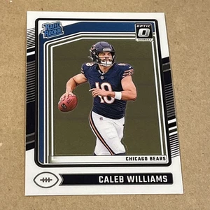 2024 Donruss Optic #201 Caleb Williams Rated Rookie quasi nuovo con scatola - Foto 1 di 2