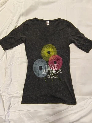 Dave Matthews Band 3/4 Sleeve T-shirt Juniors Medium - Image 1 of 3