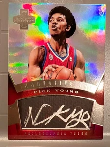 Nick Young Panini 12 Auto Sign NBA Lakers Philadelphia 76ers Jersey Used - Picture 1 of 3