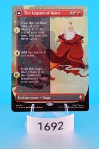 MTG The Legend of Roku Borderless Avatar Foil #357 - Picture 1 of 2