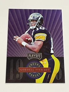 1996 Playoff Absolute Football Prime Unsung Heroes - Kordell Stewart - Steelers - Picture 1 of 2