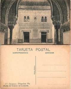 Granada Alhambra Postcard Cuarto de Comares Tarjeta Postal Vintage Spain Unused - Picture 1 of 1